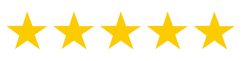 Five stars sign symbol