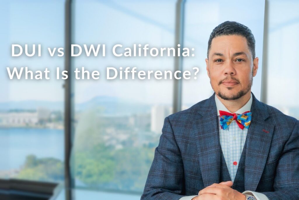 DUI vs DWI California: What Is the Difference?